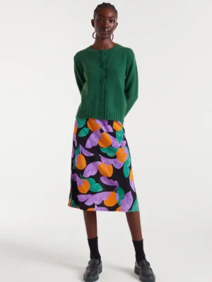 Falda midi con estampado Apricot de Compañia fantastica