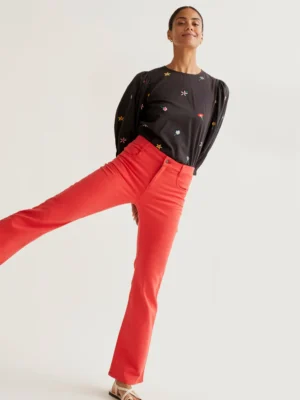 Top con estampado Black Gardener Flowers